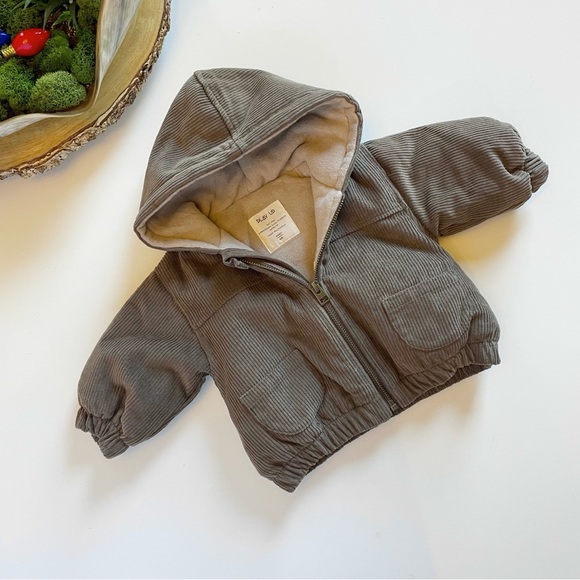 NWT • Play Up Mother Lucia Organic Corduroy JacketRoots • Size 6m